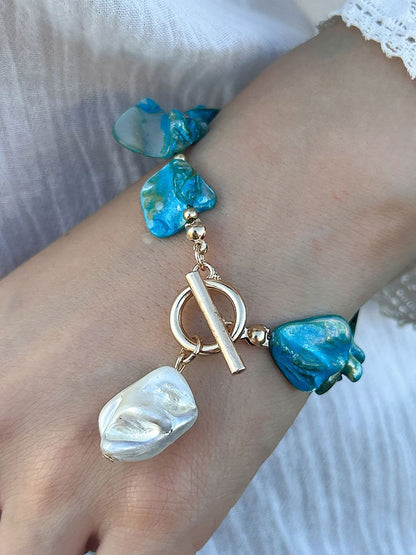 Women Gold-Plated Charm Bracelet