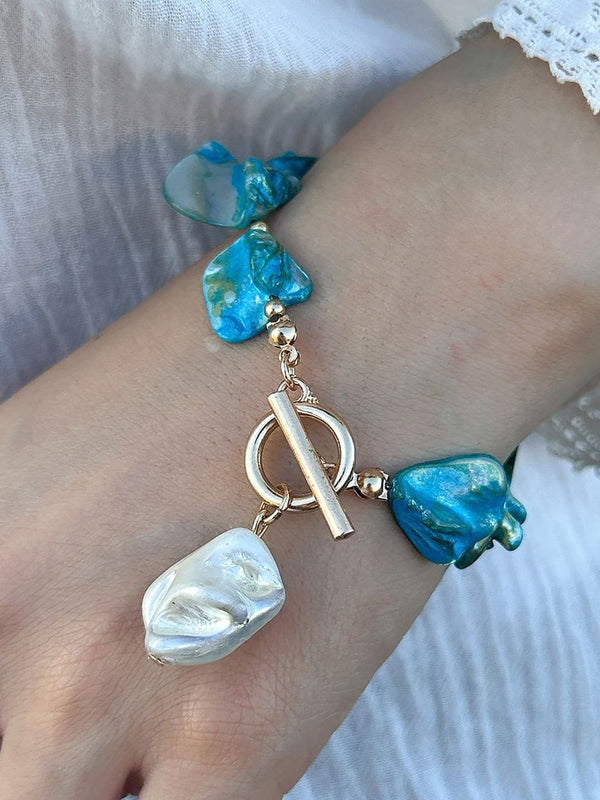 Women Gold-Plated Charm Bracelet