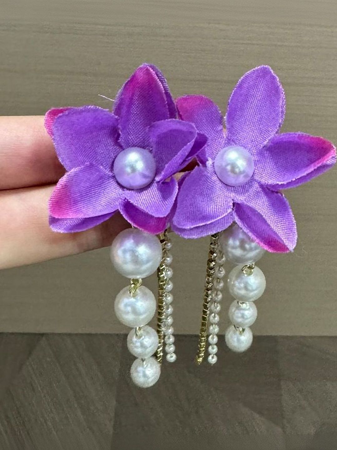Floral Drop Earrings