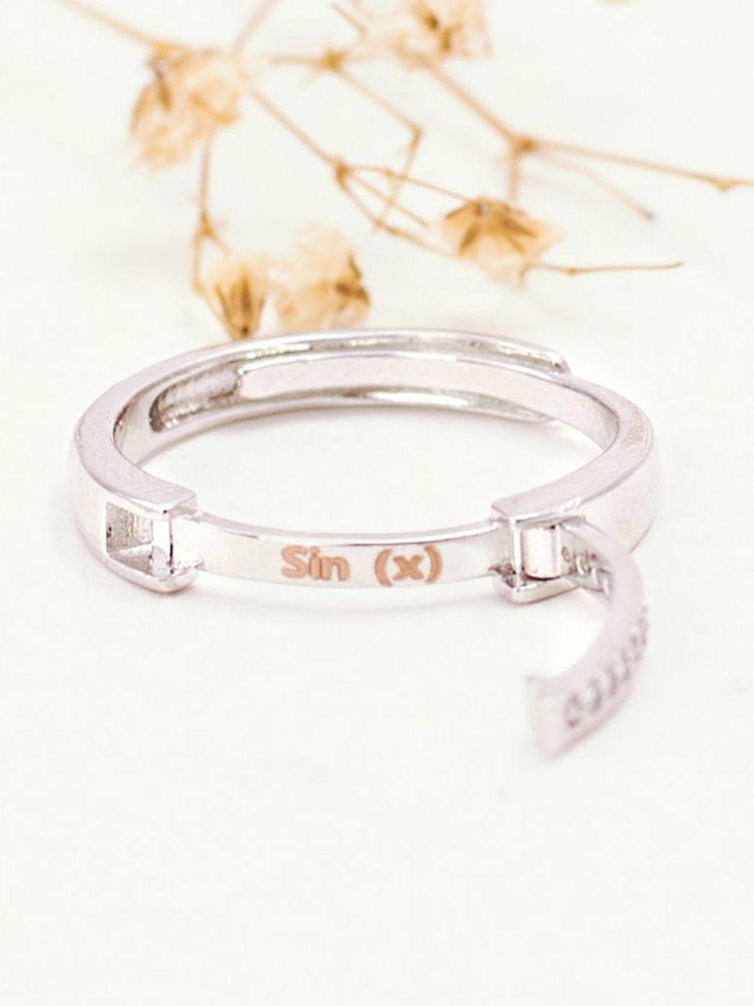 SALTY Cos-Sin Coded Couple Stylish Adjustable Finger Ring