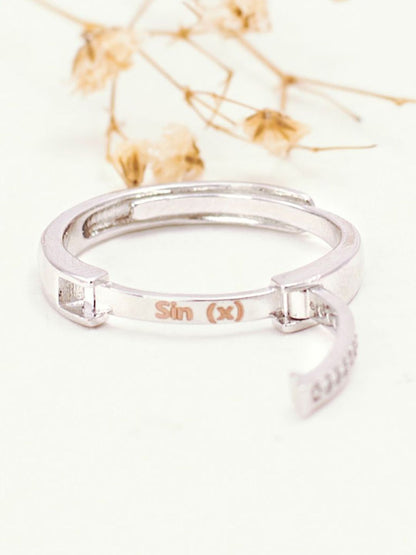 SALTY Cos-Sin Coded Couple Stylish Adjustable Finger Ring
