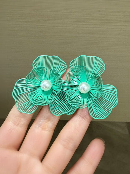 Floral Drop Earrings