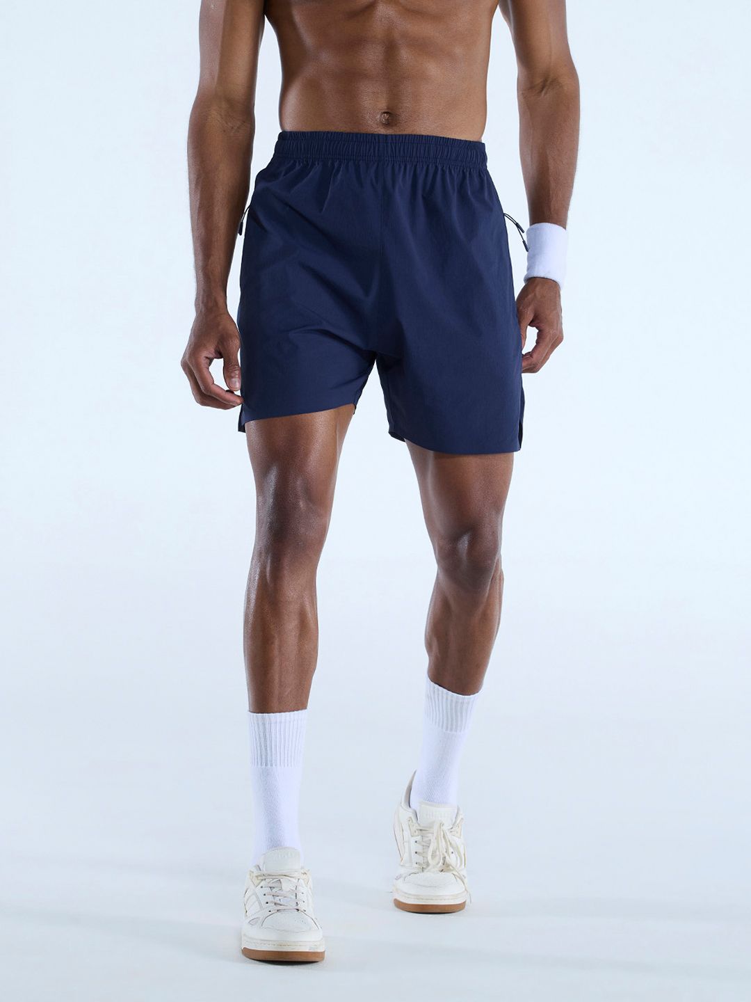 Navy Train-in shorts