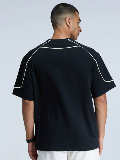 Black Oversized Jersey