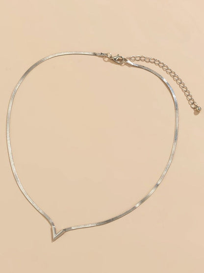 Silver-Plated Minimal Chain
