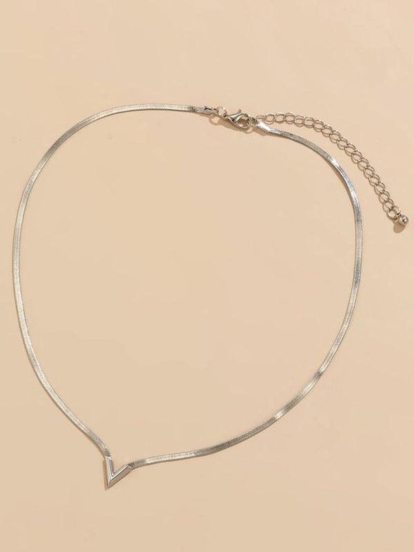 Silver-Plated Minimal Chain