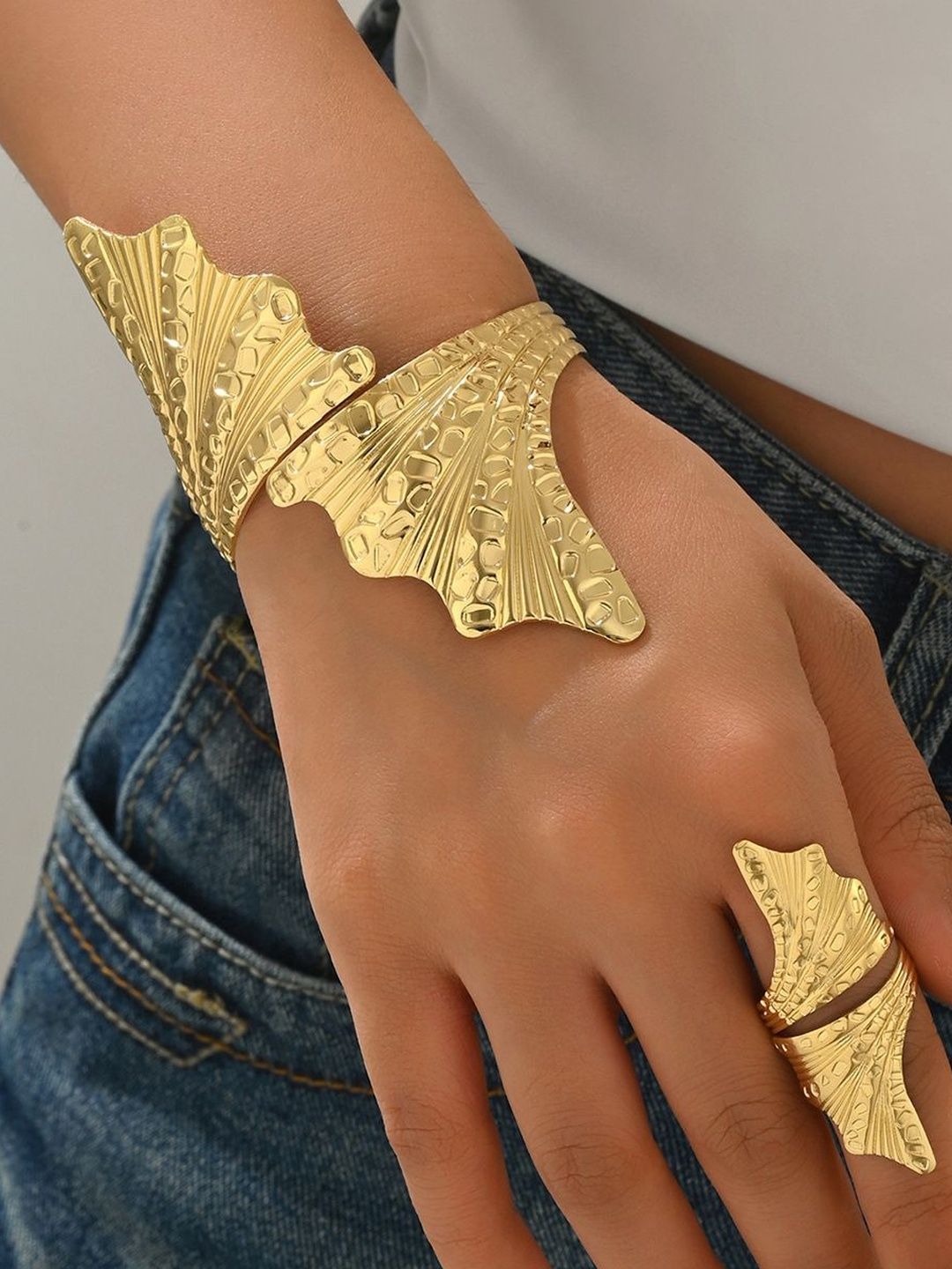 Gold-Plated Jewellery Set