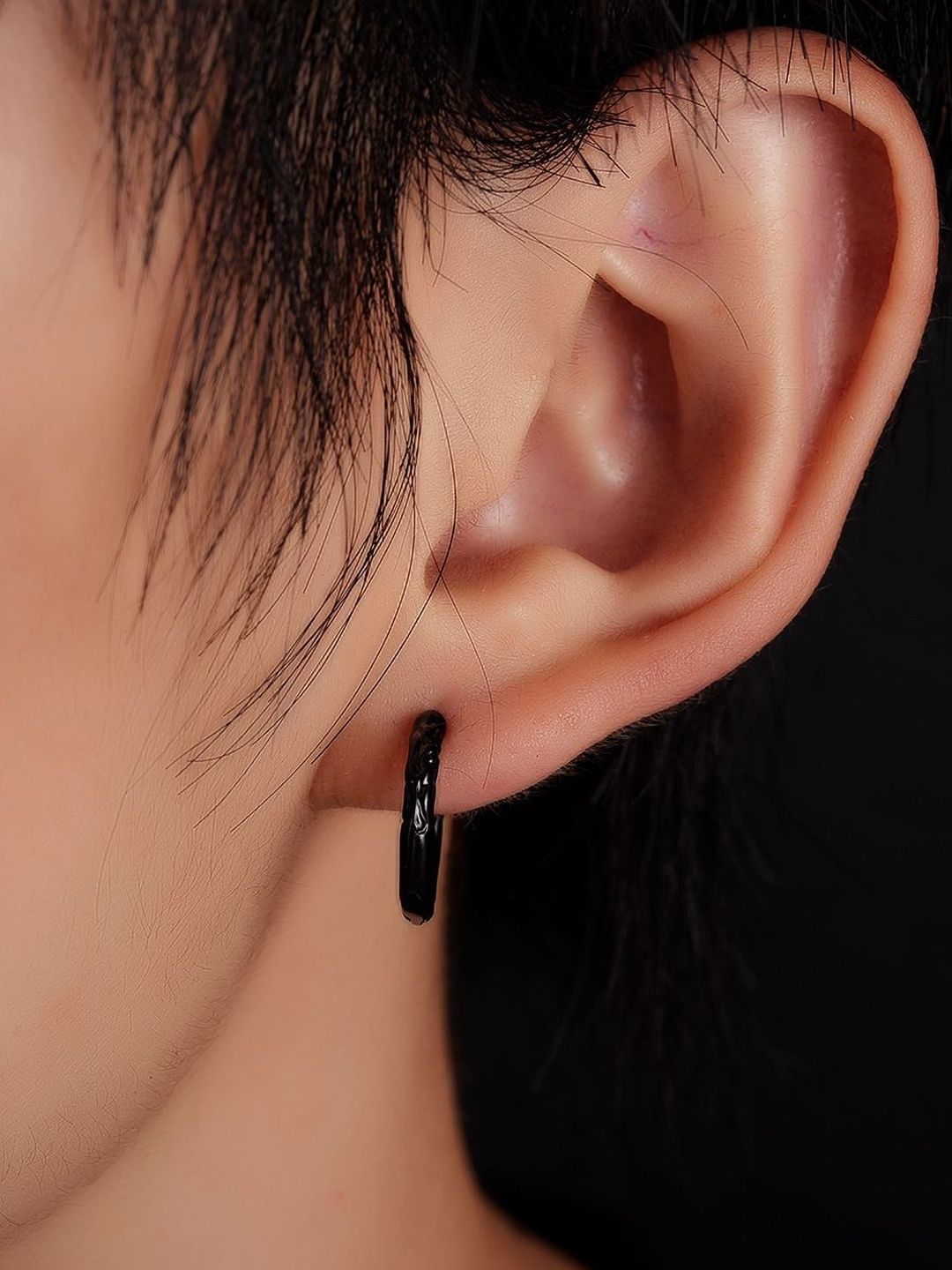 Classic Half Hoop Earrings