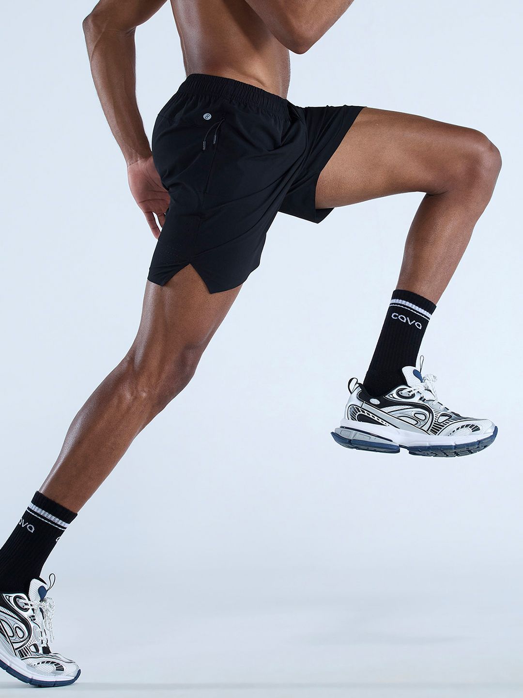 Black Train-in shorts