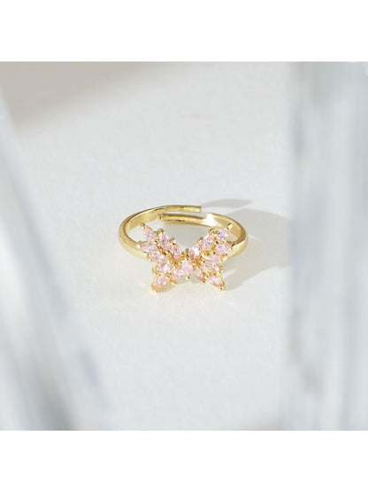 SALTY Butterfly Magic Stylish Adjustable Finger Ring