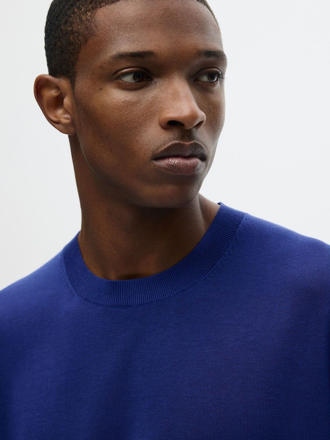 Regular Fit Knitted T-Shirt