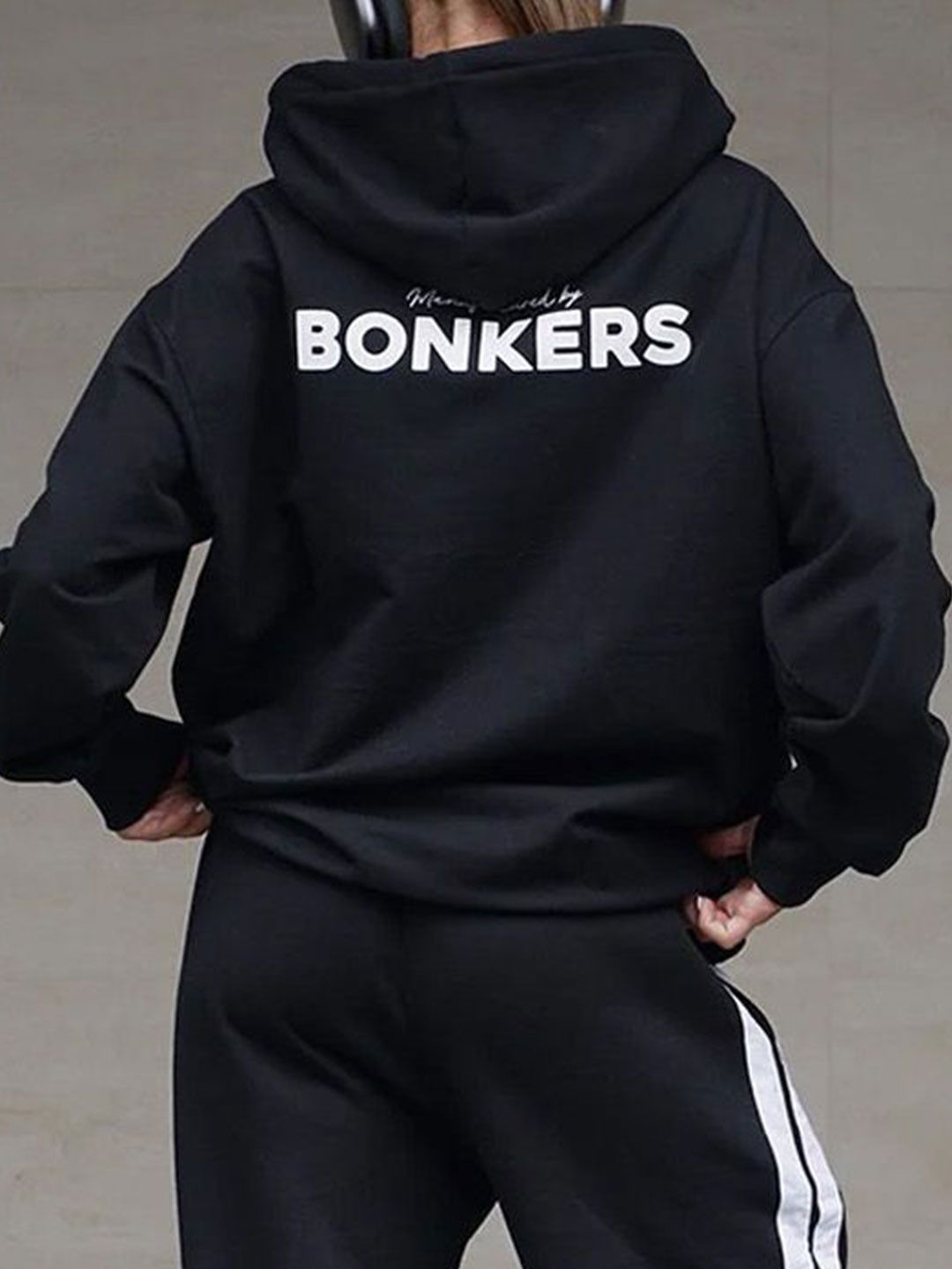 Women Printed Hooded Pullover Sweatshirt