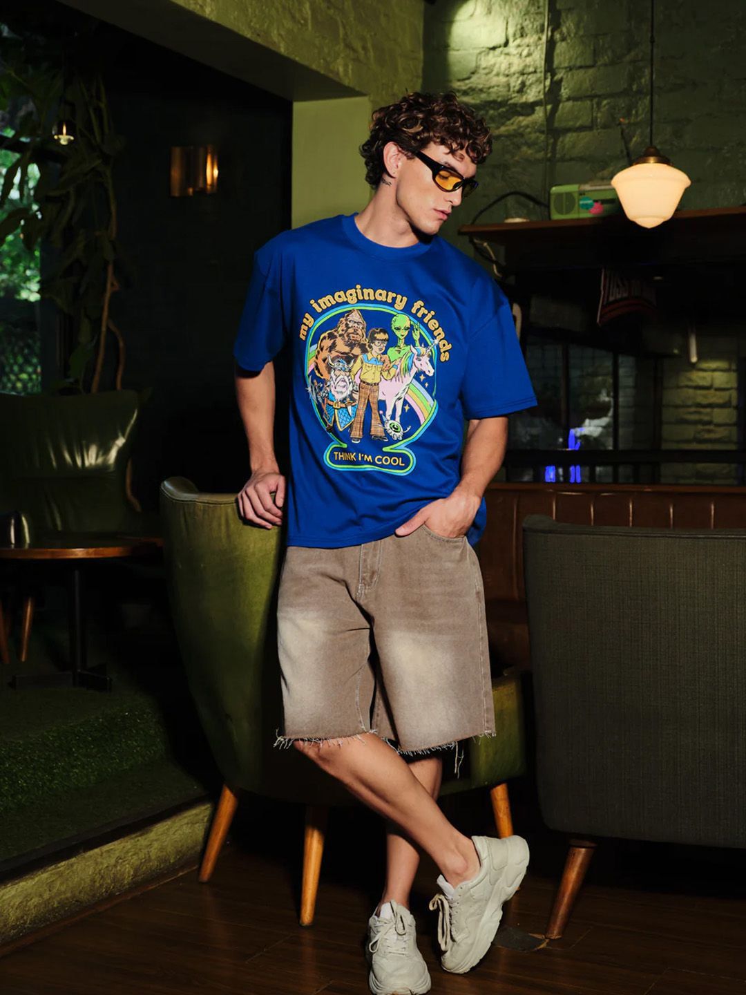 Men Graphic Printed T-shirt