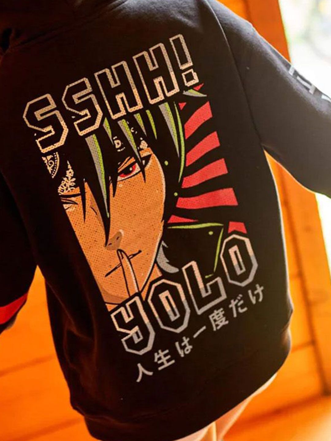 Women Printed Hooded Sweatshirt