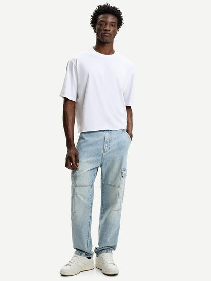 Men Baggy Cargo Jeans
