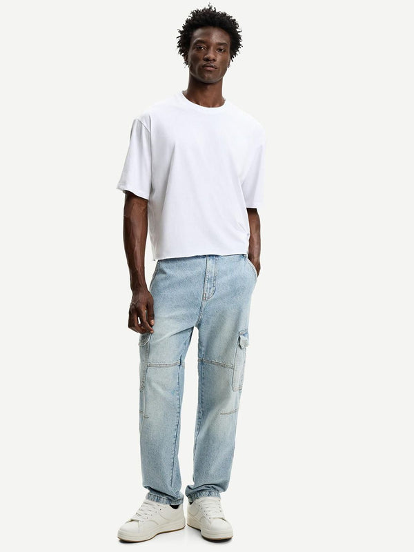 Men Baggy Cargo Jeans