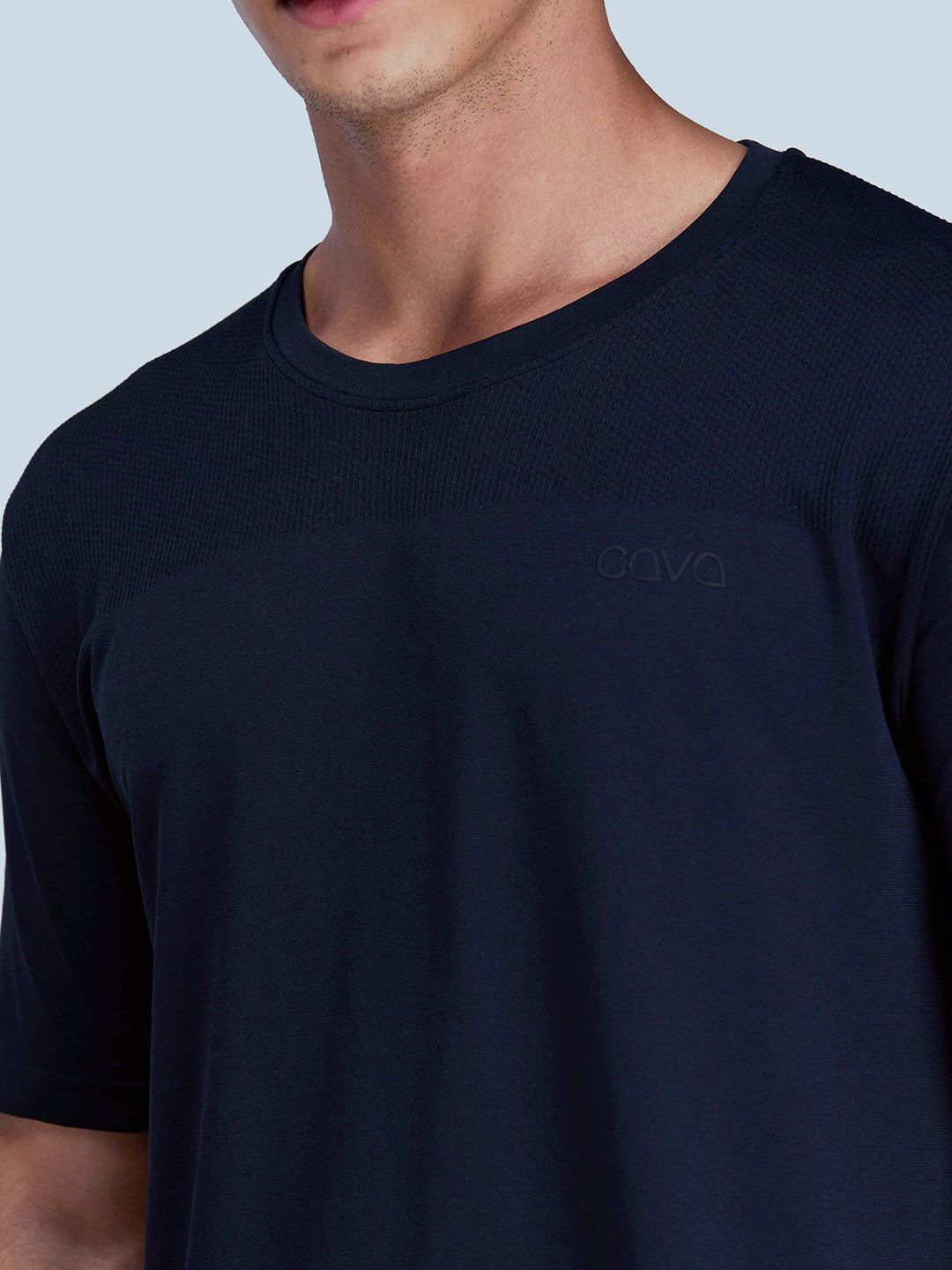 Black Pulse Seamless Tee