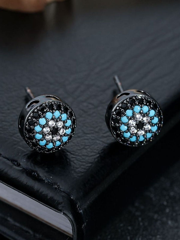 Diamond Shaped Studs Earrings