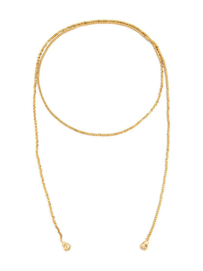 Gold-Plated Handcrafted Necklace