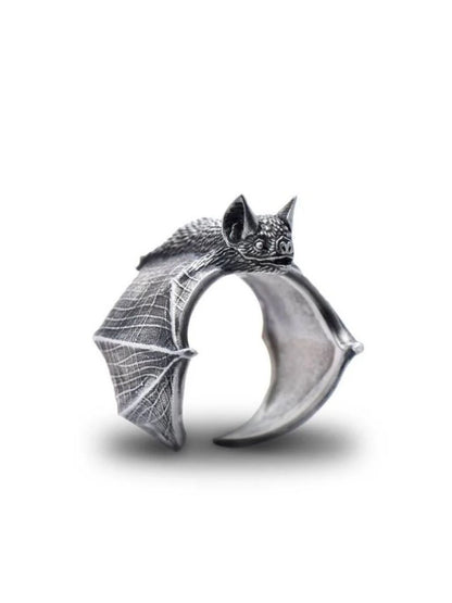 SALTY Spooky Bat Adjustable Finger Ring