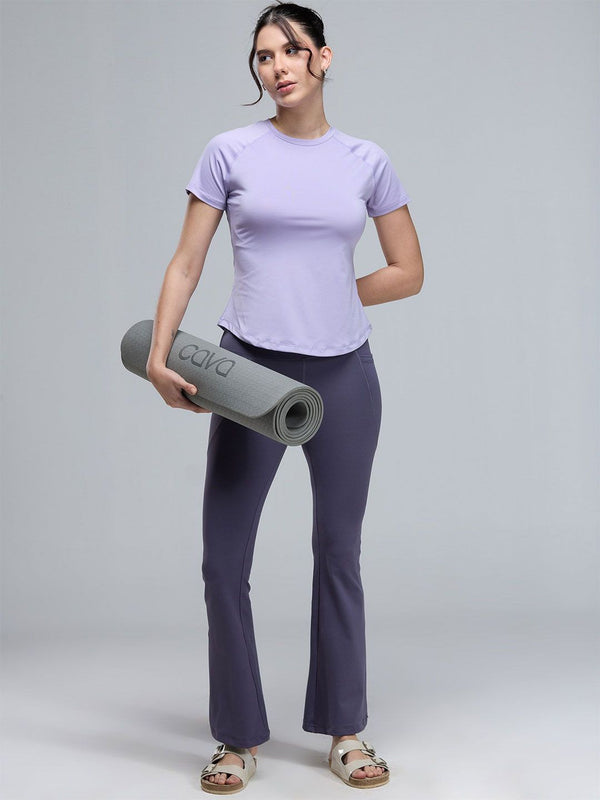 Women Mauve Sculpt Leggings