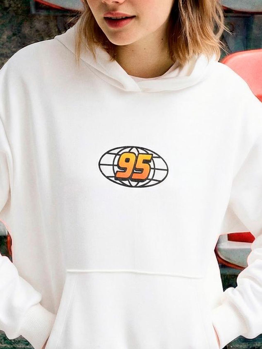 Cars print hoodie