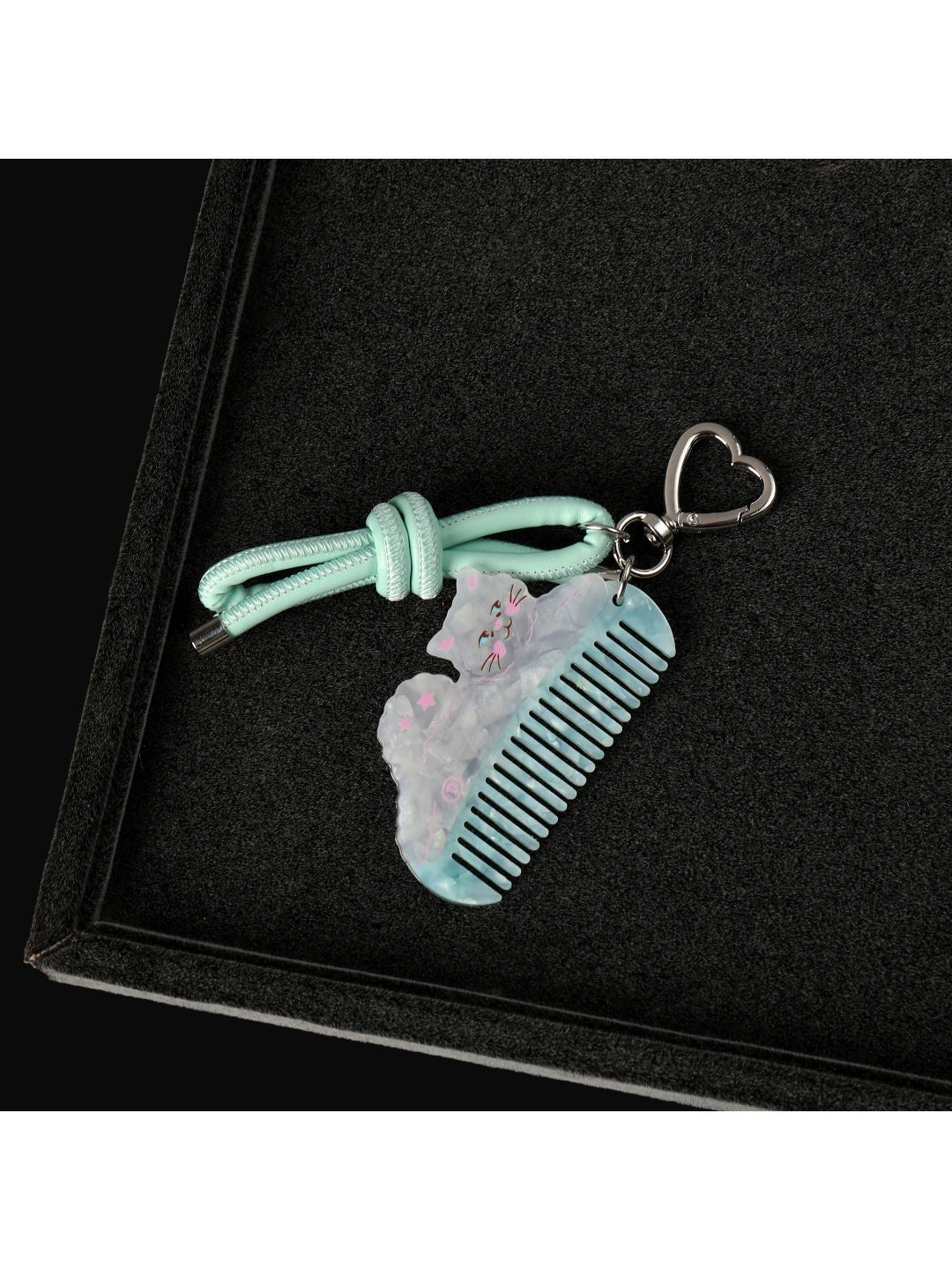 SALTY Mini Cat Comb Bag Charm