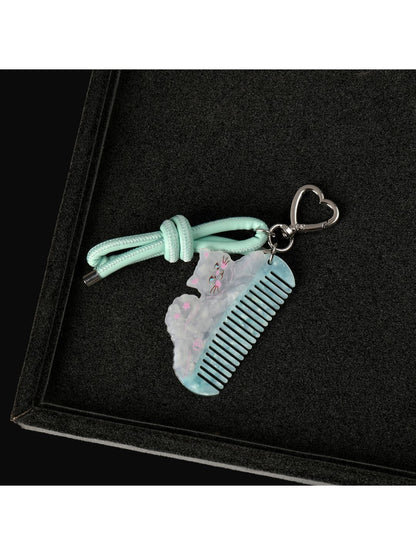 SALTY Mini Cat Comb Bag Charm