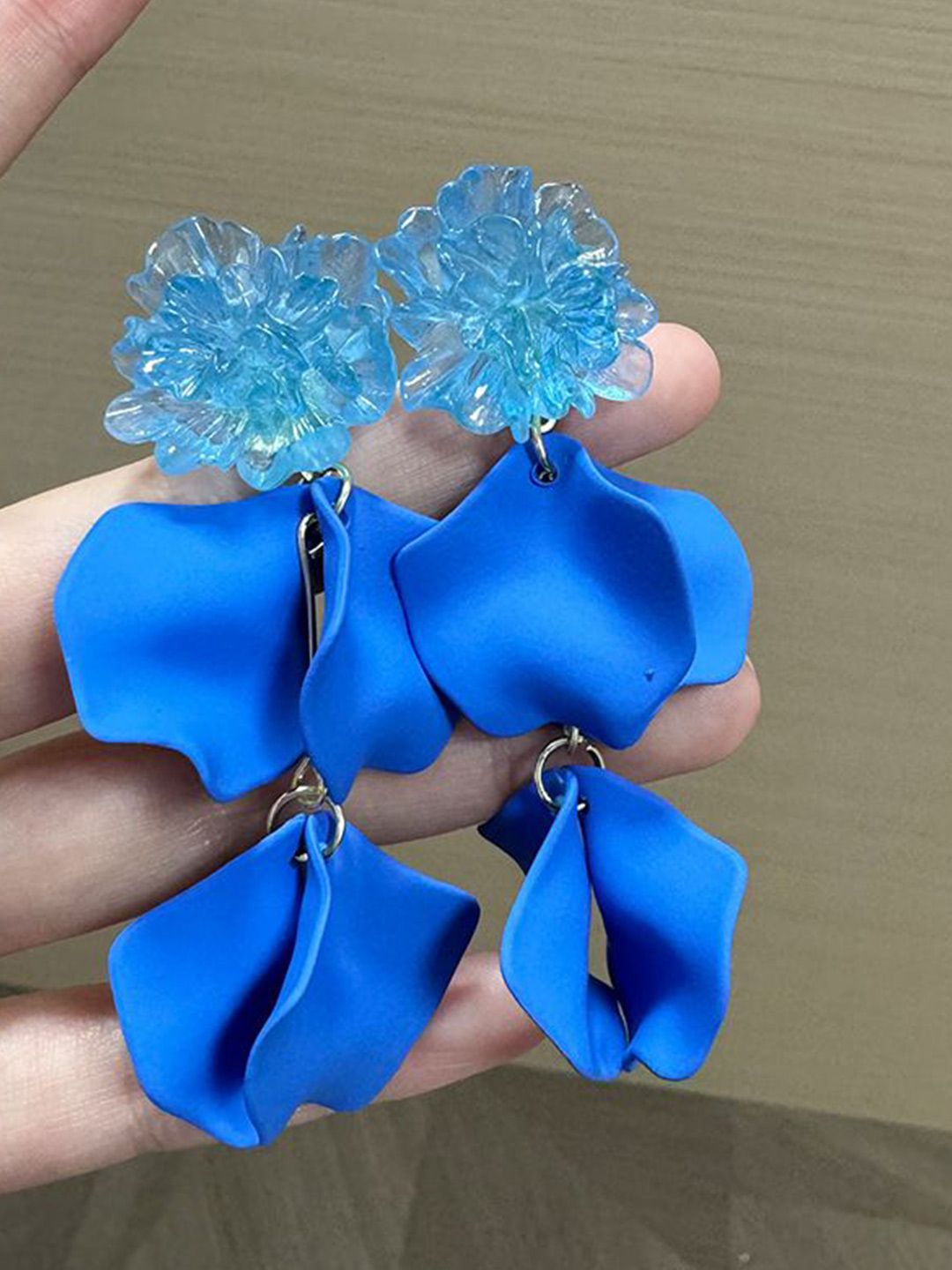 Contemporary Drop Earrings