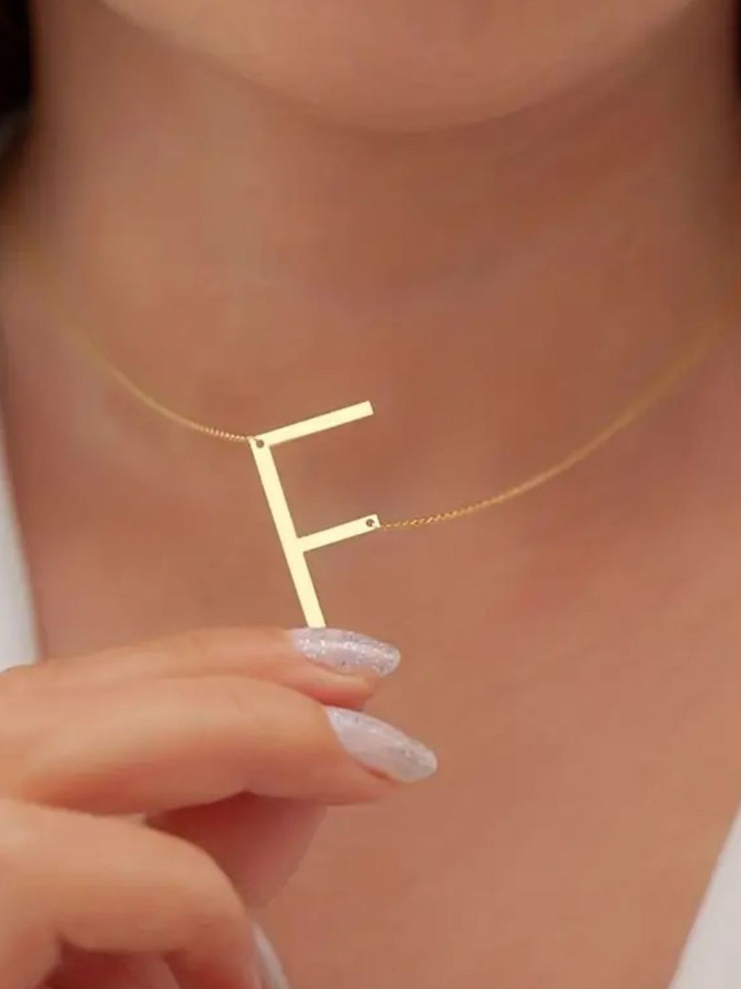 SALTY Chic Alphabet F Chain