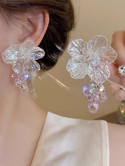 Floral Drop Earrings