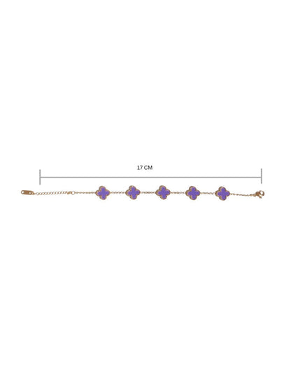 SALTY Pack of 2 Women 1920s Lucky Irish Bracelet