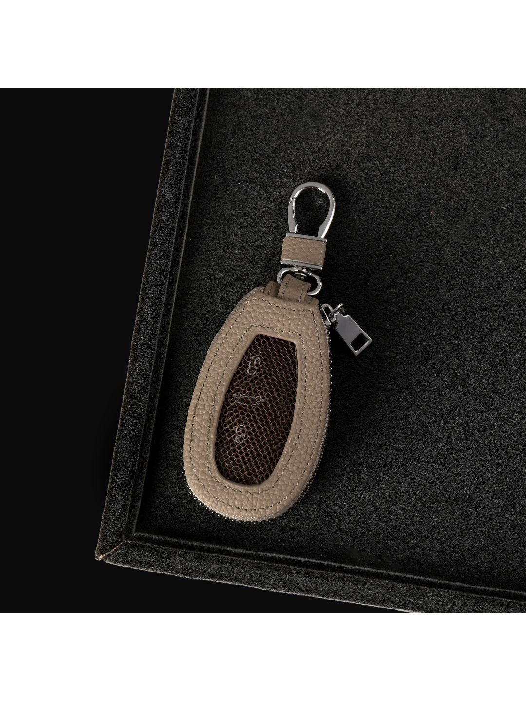 SALTY Beige Universal Key Holder Bag Charm