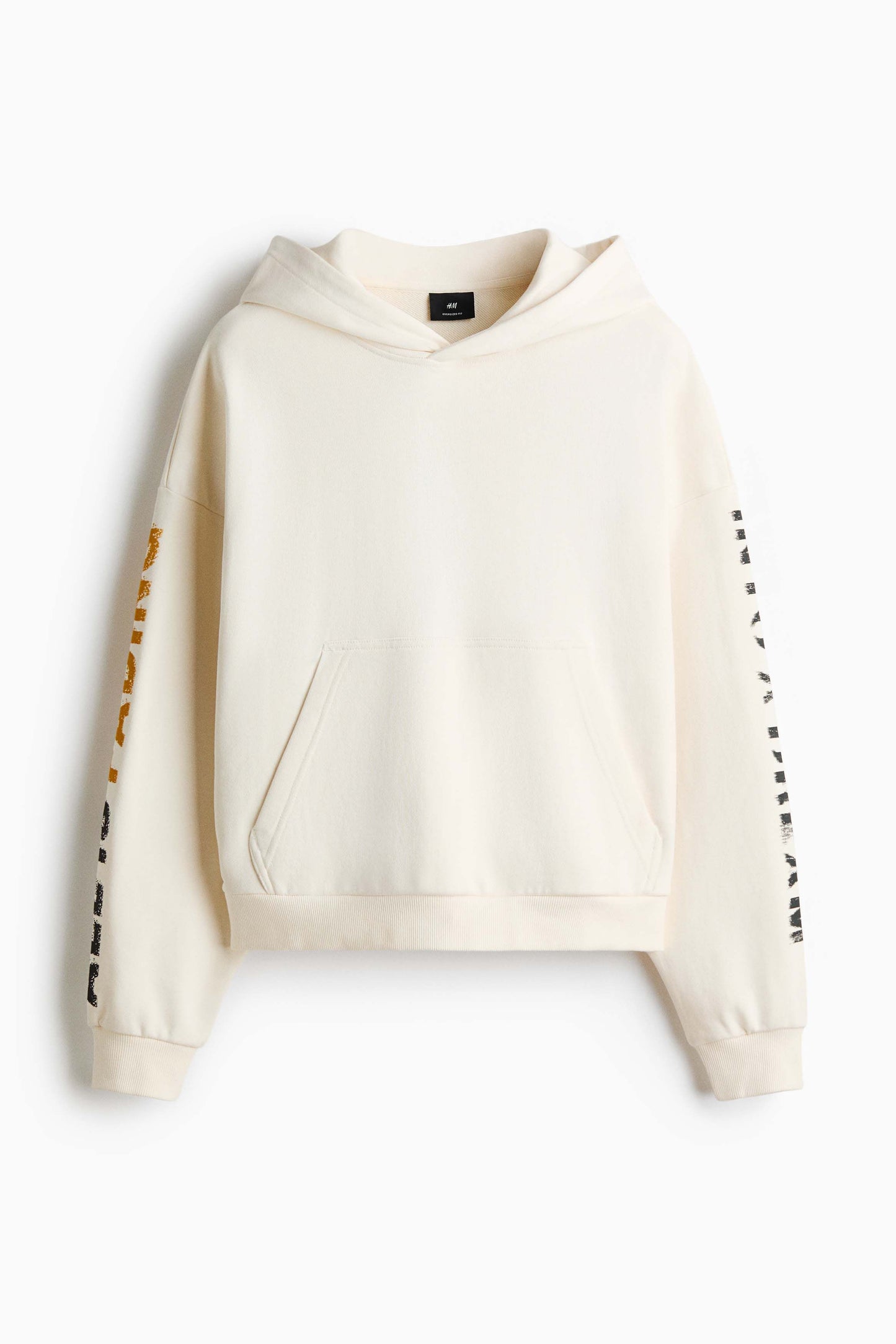 Oversized Fit Printed Hoodie