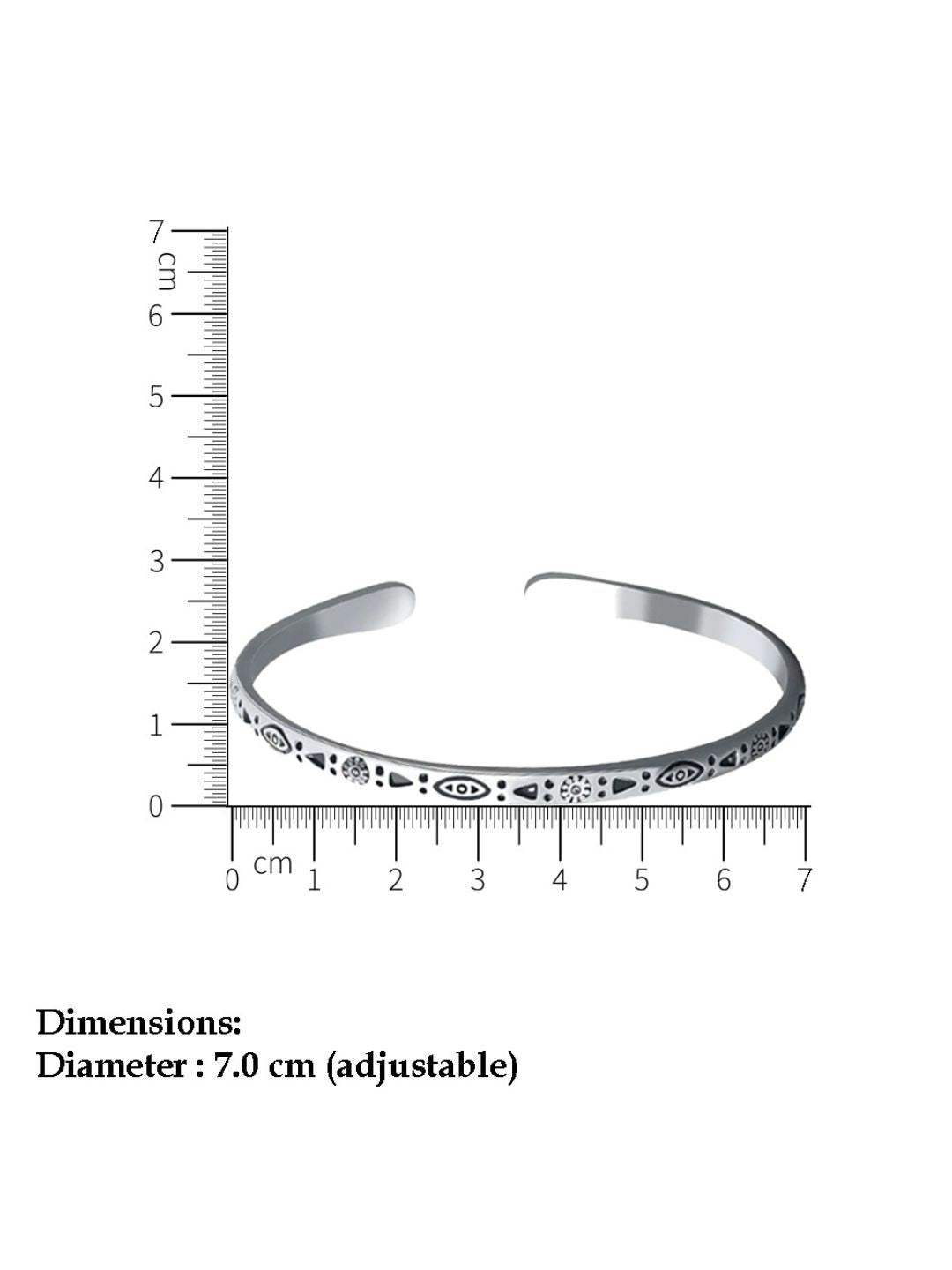 SALTY Pack of 2 Men Tarazwa Silver Cuff