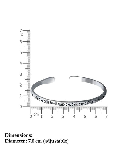 SALTY Pack of 2 Men Tarazwa Silver Cuff