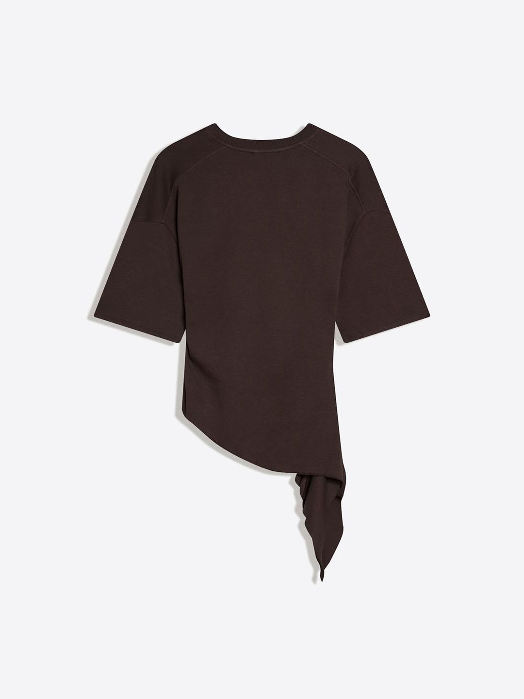 Short sleeve ruched T-shirt
