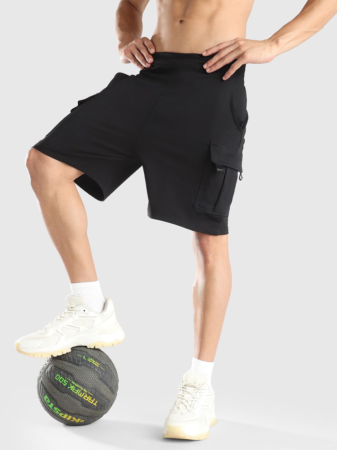 Men Regular Fit Cargo Shorts