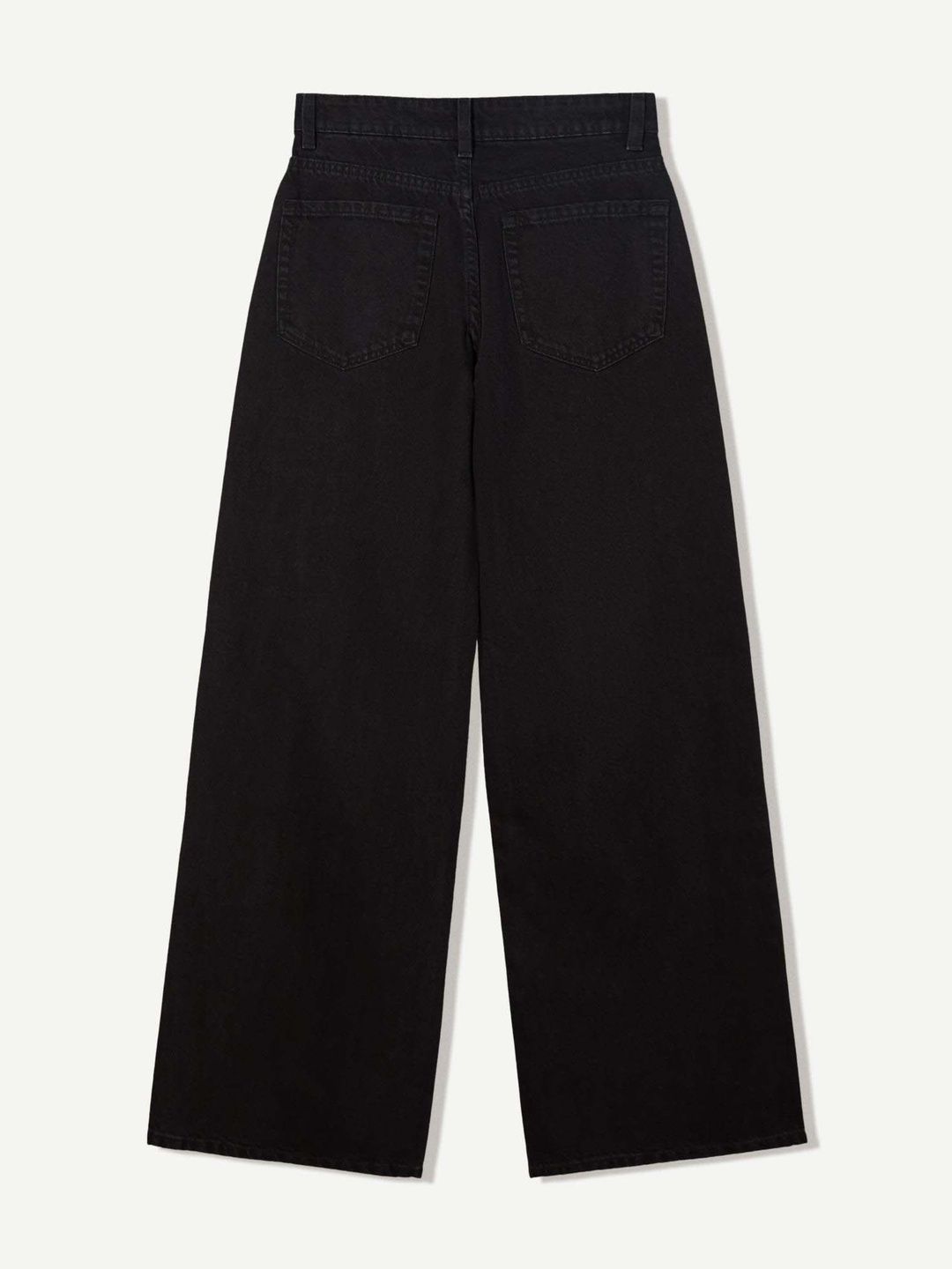 Women Urban Wide Leg Mid-Rise Stretchable Jeans