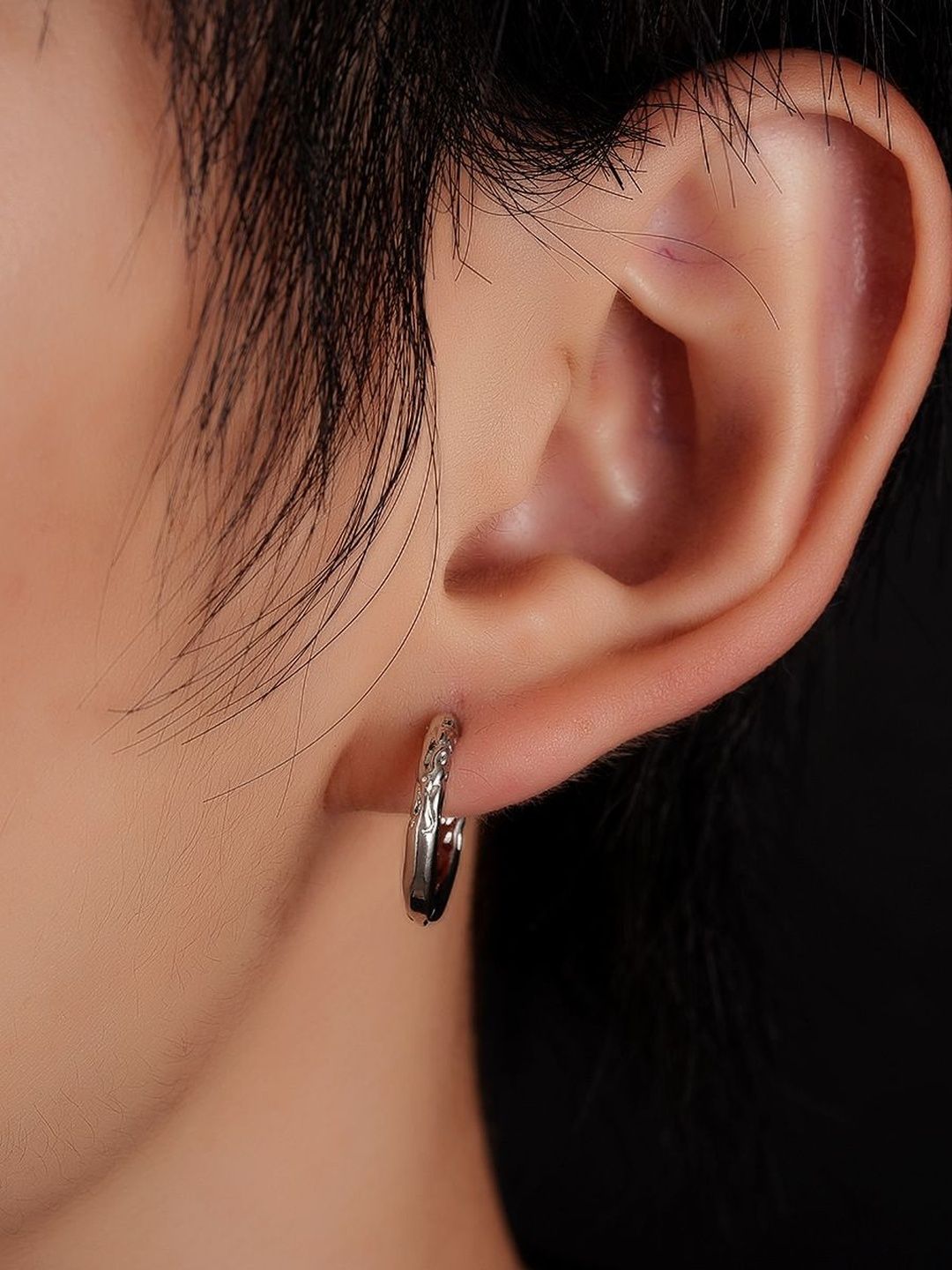 Classic Half Hoop Earrings