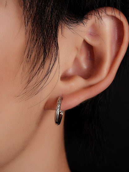 Classic Half Hoop Earrings