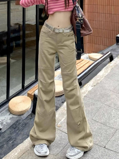 Women Flared Mid-Rise Light Fade Jeans