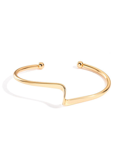 Gold-Plated Cuff Bracelet