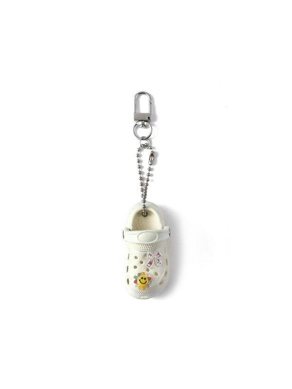 SALTY White Smiley Mini Crocs Charms