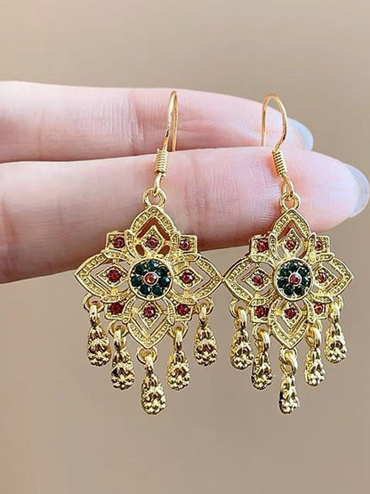 Geometric Drop Earrings