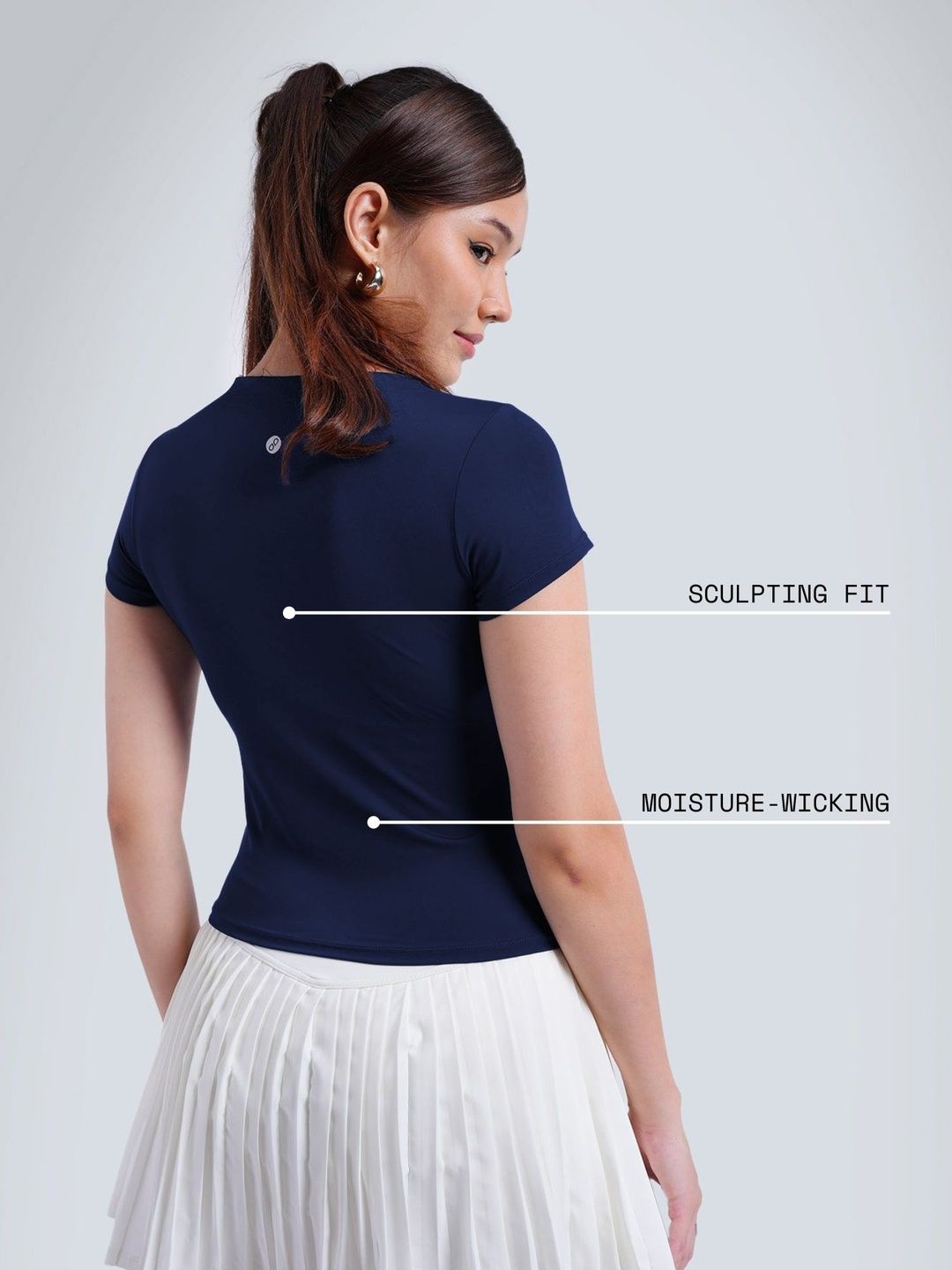 Women Square Neck Kimono Sleeve Top