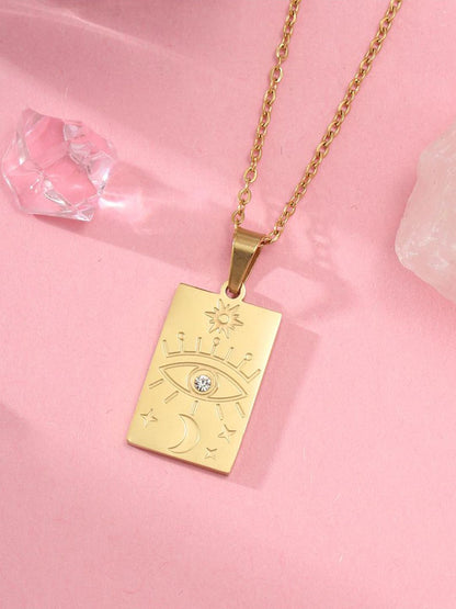 SALTY Pack of 2 Women Eye of Destiny Necklace