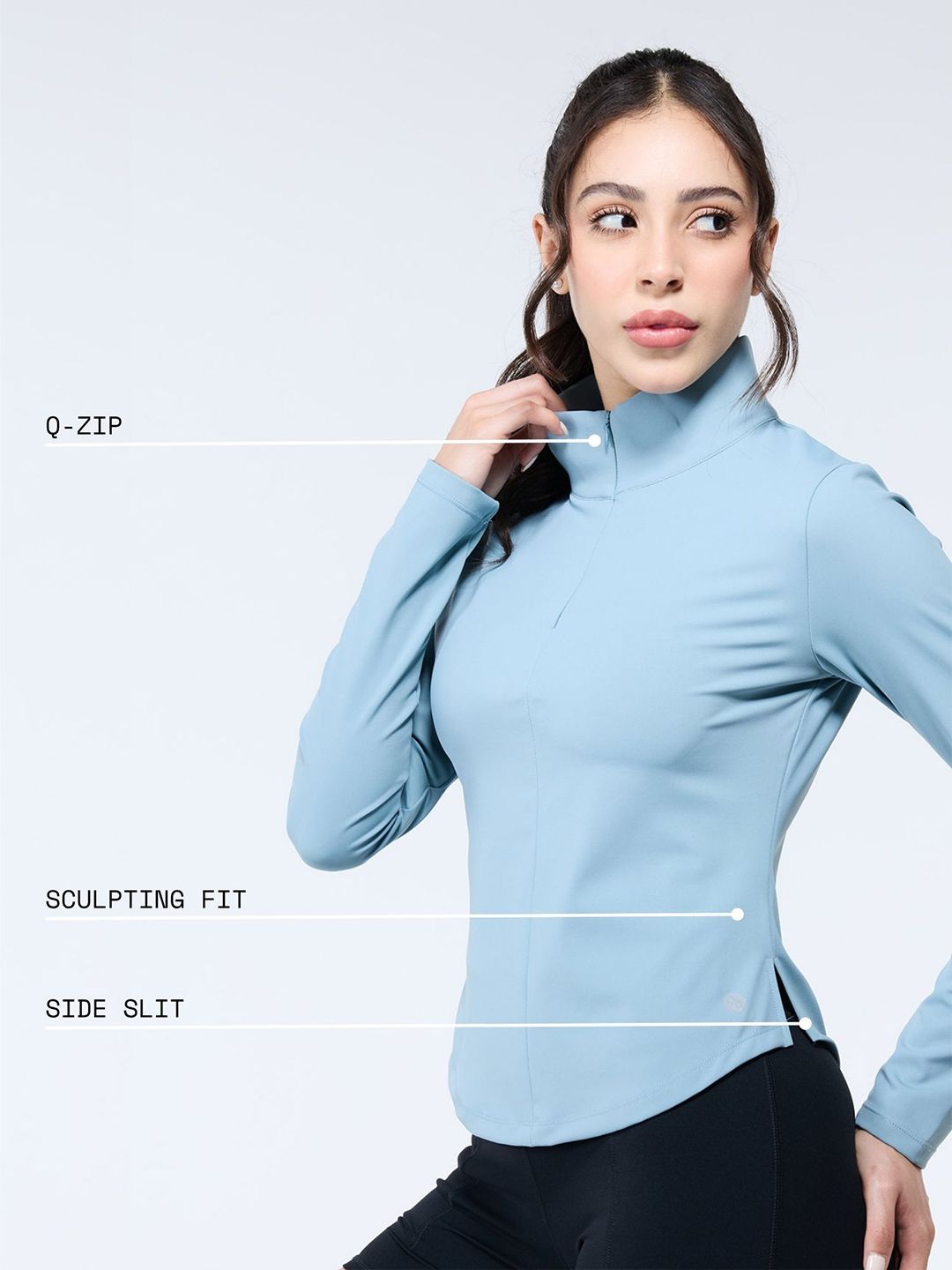 Women Zip-It-Up Top