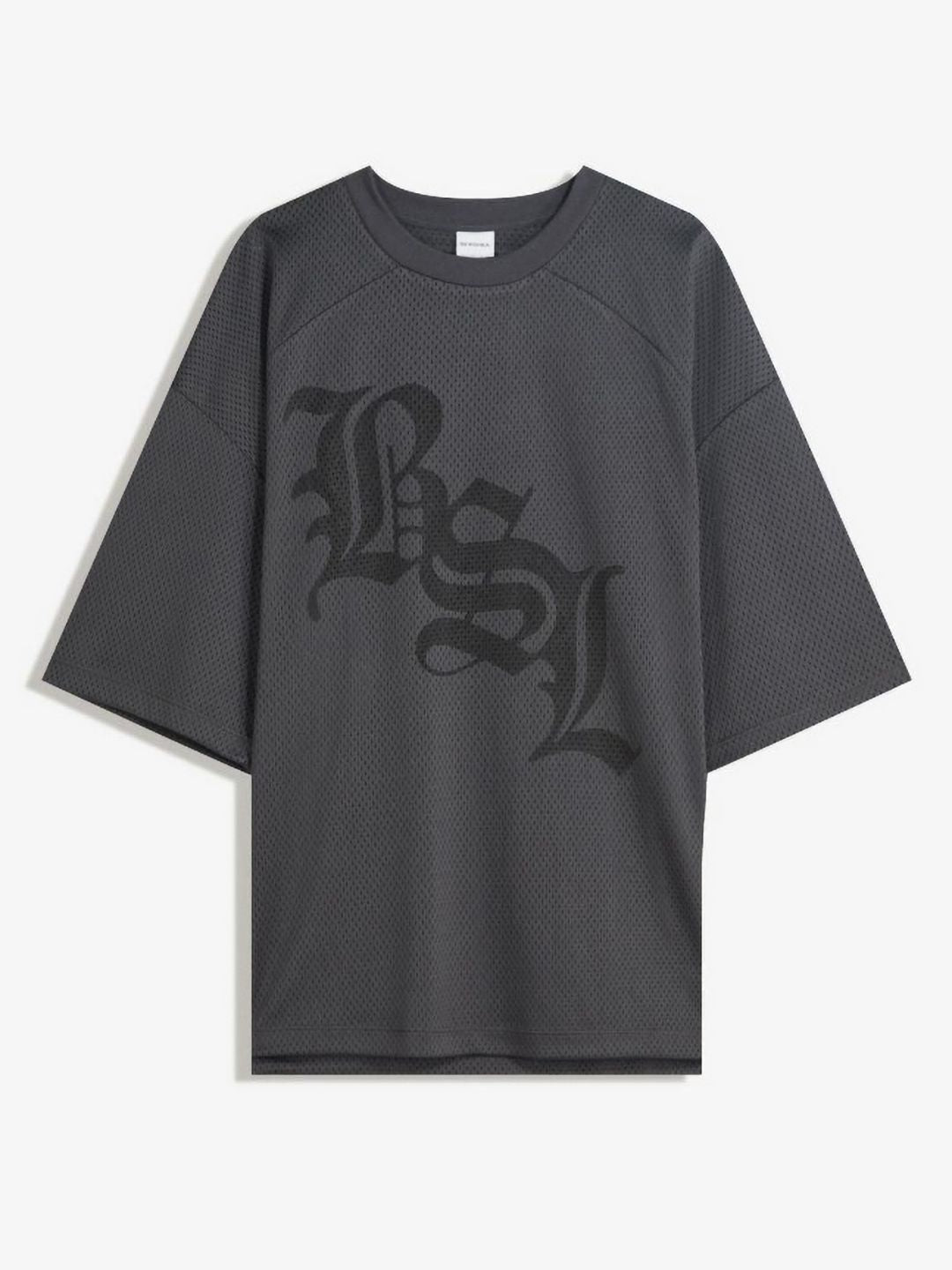 Short-sleeved mesh T-shirt