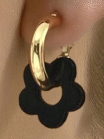 Circular Hoop Earrings